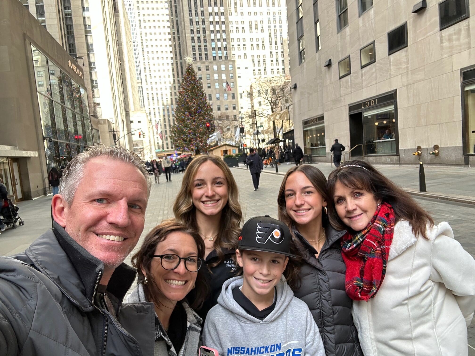 Chris Carr and his Family